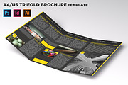 Company Trifold Brochure Template