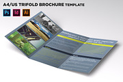Agency Trifold Brochure Template