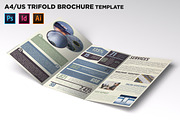 InfographicTrifold Brochure Template