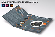 Shopping Trifold Brochure Template