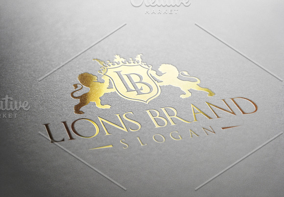 Lions Brand Logo in Logo Templates - product preview 1