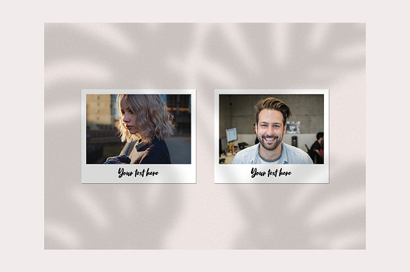 Polaroid Photo Frame Templates in Mockup Templates - product preview 5