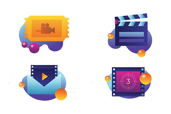 Cinema Icons in Icons - product preview 1