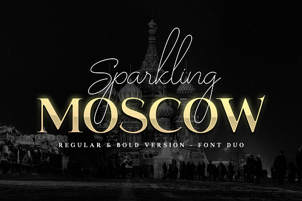 Sparkling Moscow - Font Duo