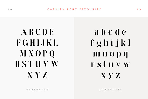 Lavagne Carlsen Type in Serif Fonts - product preview 3