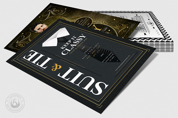 Suit and Tie Flyer Bundle in Flyer Templates - product preview 6