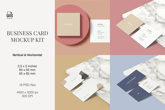 Business Card Mockup Kit in Print Mockups - product preview 20