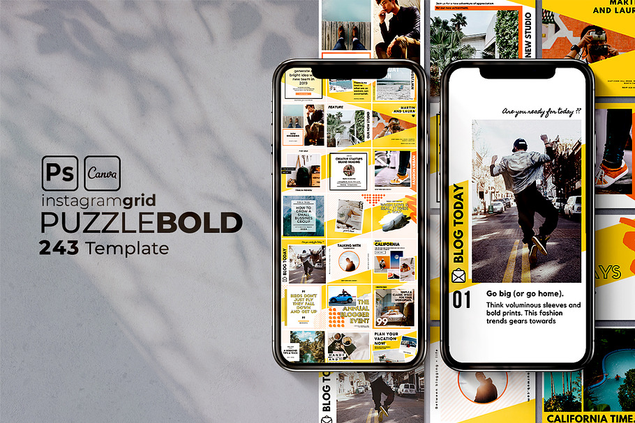 Puzzle Bold Bundle in Instagram Templates - product preview 8