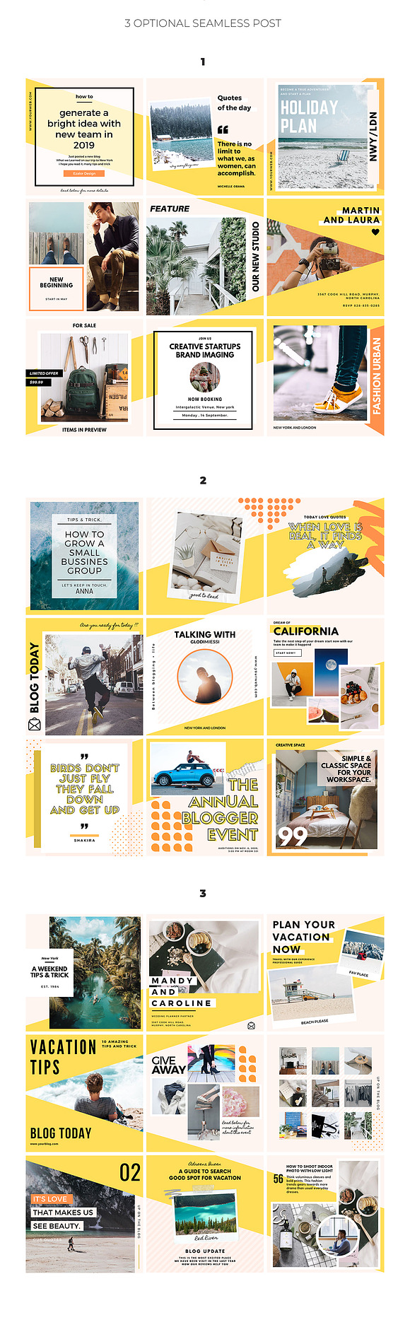Puzzle Bold Bundle in Instagram Templates - product preview 4