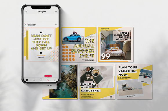 Puzzle Bold Bundle in Instagram Templates - product preview 7