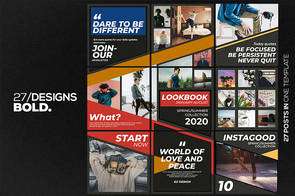 Puzzle Bold Bundle in Instagram Templates - product preview 17