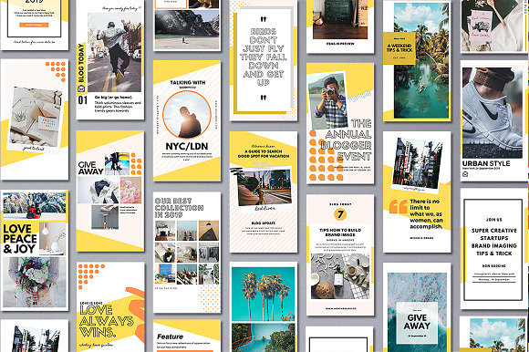 Puzzle Bold Bundle in Instagram Templates - product preview 21