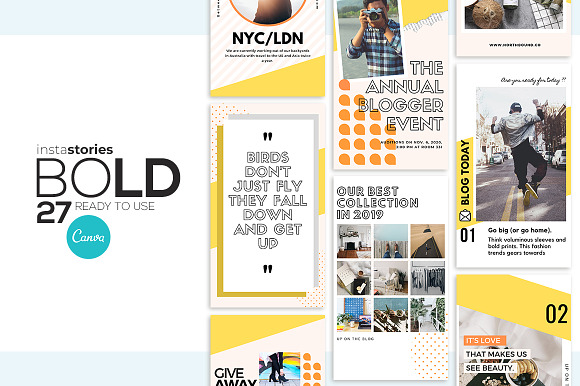 Puzzle Bold Bundle in Instagram Templates - product preview 22