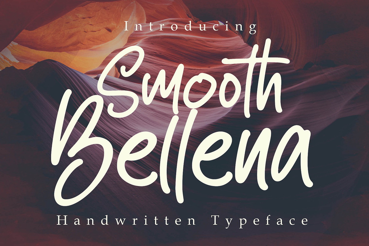Smooth Bellena in Script Fonts - product preview 8