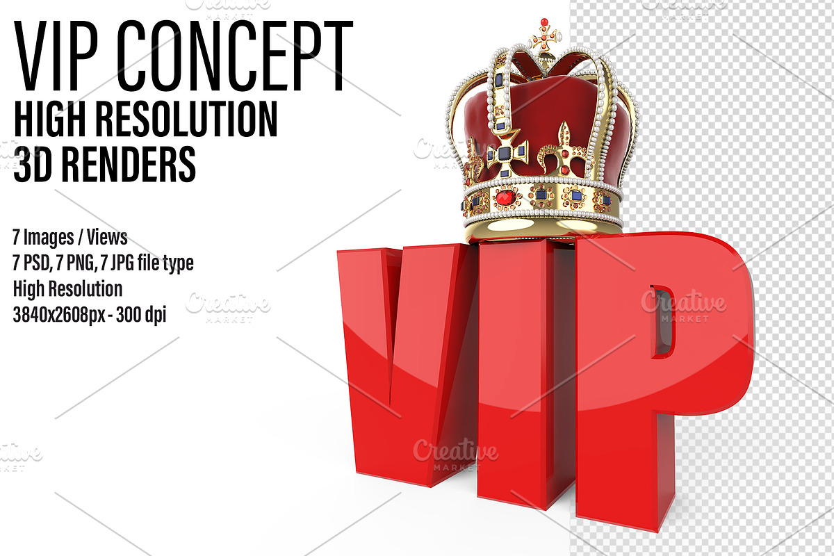 VIP Concept 3D Renders in Objects - product preview 8
