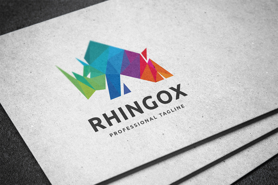 Rhino Polygon Logo