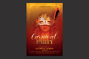 Carnival Mardi Gras Flyer
