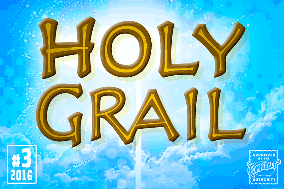 Holy Grail in Display Fonts - product preview 8