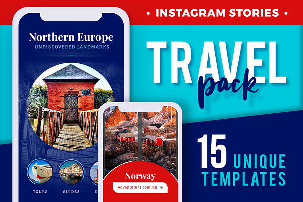 Instagram Stories - TRAVEL Pack