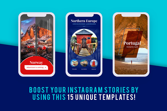 Instagram Stories - TRAVEL Pack in Instagram Templates - product preview 1
