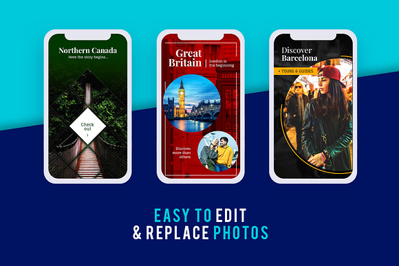 Instagram Stories - TRAVEL Pack in Instagram Templates - product preview 2