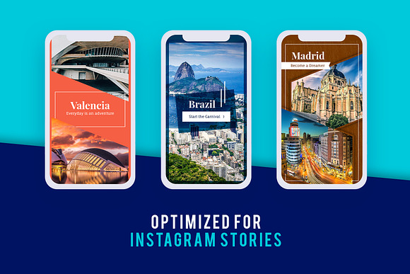 Instagram Stories - TRAVEL Pack in Instagram Templates - product preview 5
