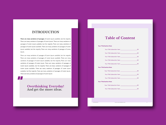 Project Proposal Template PowerPoint in Brochure Templates - product preview 2
