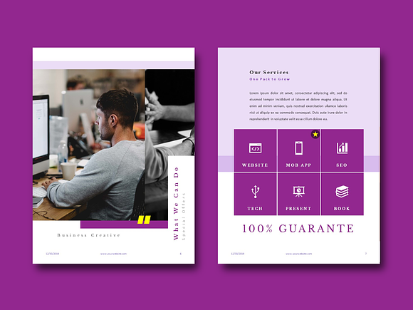 Project Proposal Template PowerPoint in Brochure Templates - product preview 4