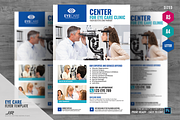 Eye Care Ophthamology Center Flyer