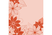 Abstrct floral background