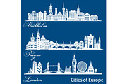 City in Europe - London, Prague