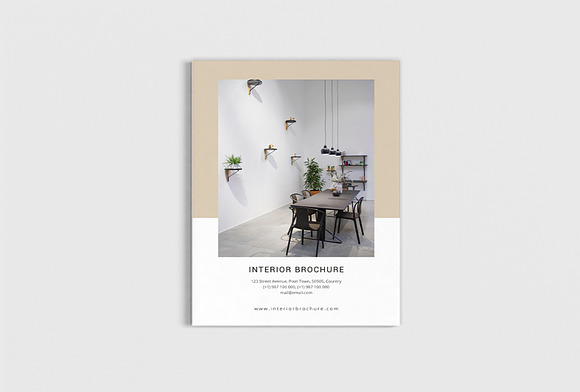 Interior Design Portfolio in Brochure Templates - product preview 2