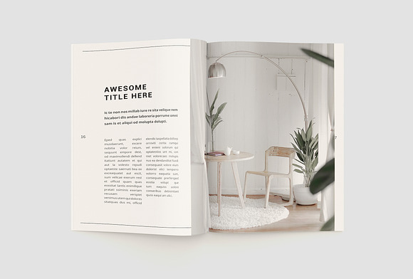 Interior Design Portfolio in Brochure Templates - product preview 10