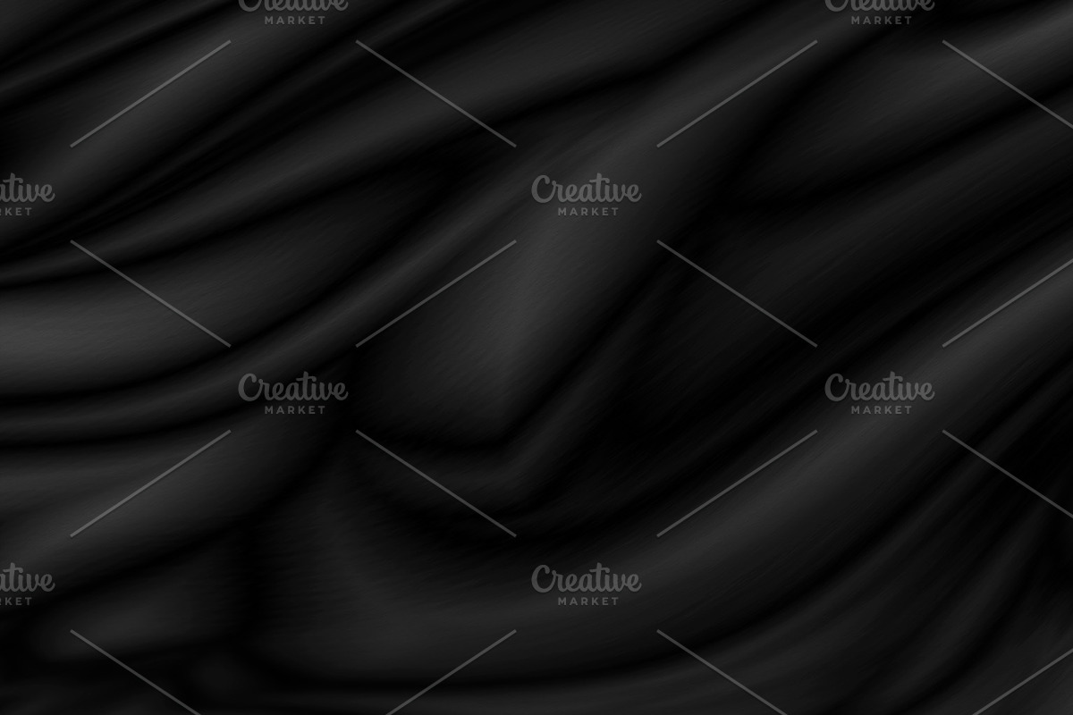 Black luxury cloth background in Illustrations - product preview 8