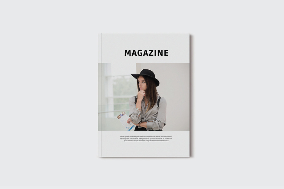 A5 Magazine Template in Magazine Templates - product preview 8