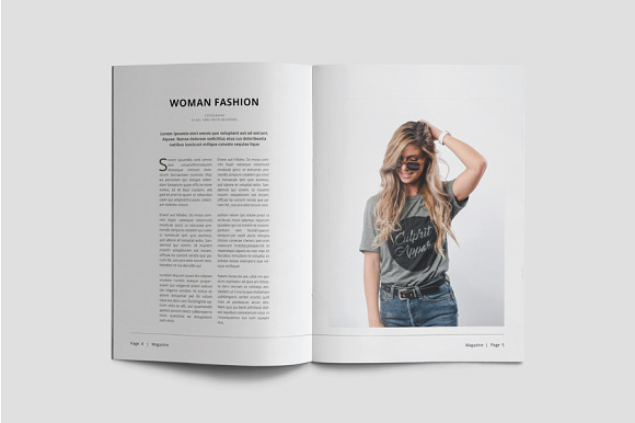 A5 Magazine Template in Magazine Templates - product preview 2