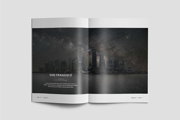 A5 Magazine Template in Magazine Templates - product preview 5