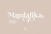 Mandalika - Modern Bold Serif