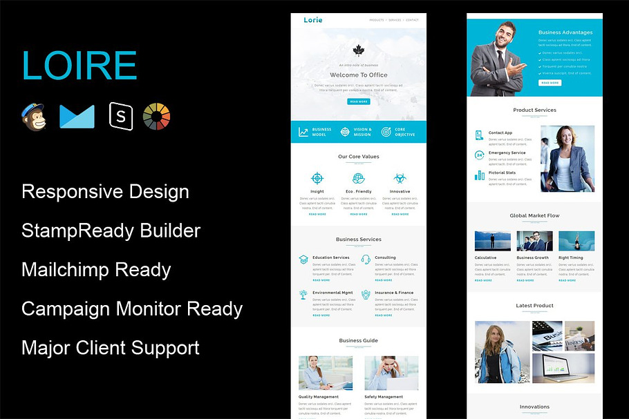 LOIRE - Responsive Email Template in Email Templates - product preview 8
