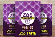Zoo Adventure Flyer Templates