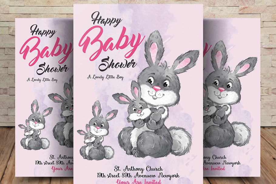 Baby Shower Card Templates