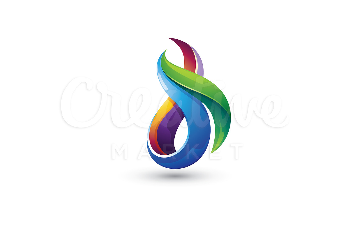 Abstract Flames Logo in Logo Templates - product preview 8