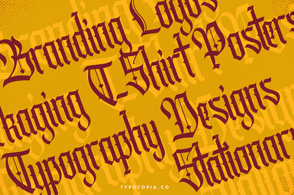 Cydonia - The Blackletter Font in Blackletter Fonts - product preview 8