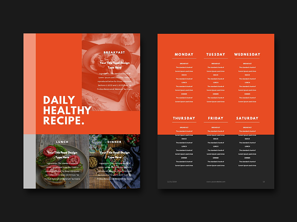 Fitness Motivation Template in Brochure Templates - product preview 7