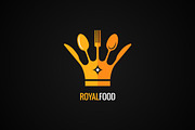 Food Logo Concept. Fork and Knife.