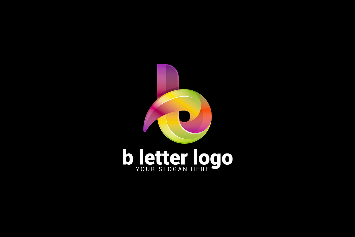 b letter logo in Logo Templates - product preview 8