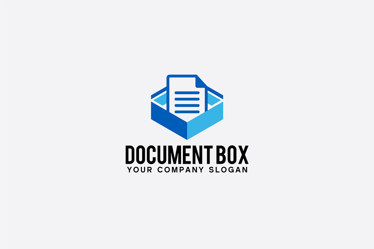 document box in Logo Templates - product preview 8