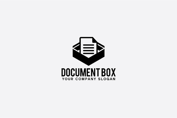 document box in Logo Templates - product preview 1