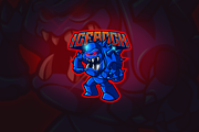 Ice Rock - Mascot & Esport Logo