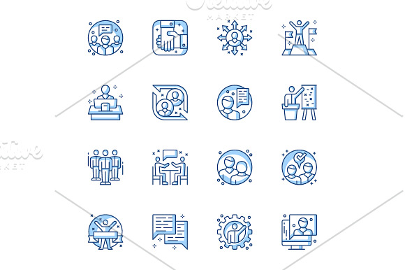Thin Line Icons Business Pack in Icons - product preview 1